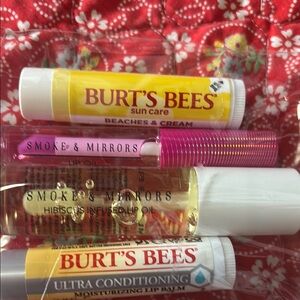 Burt's Bees Lip Care Collection with Hibiscus Lip Oil
